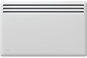 El-varme - NOBØ El-varmepanel Front 40 cm 1000W 400V, Hvid - X-82340410