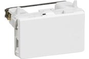 Lauritz Knudsen - LK FUGA tekstfelt ½ modul, hvid - 530D6905