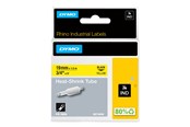 Papir, Fotopapir og Etiketter - DYMO Rhino krympeflex | 19 mm x 1.5 m | sort på gul - 18058