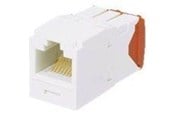 Netværkstilbehør - PANDUIT Modular jack kat.5e utp mini-com g rød - CJ5E88TGRD