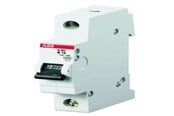 Komponenter til tavler og kasser - ABB Automatsikring c 10a, 1-polet c-karakteristik, brydeevne 6ka, 230v ac, 17,5mm bred s201-c10 - 2CDS251001R0104