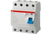 Komponenter til tavler og kasser - ABB Fejlstrømsafbryder pfi 40a 4 polet 300ma f204a-40/0,3 - 2CSF204101R3400