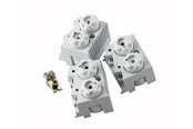 Tavler og kasser - ABB Sikringsholder venstre afgang 2xe33 - 2CEA000042R0407