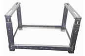 Varmepumper - Aircon Teknik Justerbart markstativ, galvaniseret - 9954234728