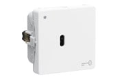 Lauritz Knudsen - LK FUGA afbryder med korrespondance pg LED lampe for nøgle 16A 1 modul, hvid - 542D6315