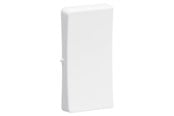 Lauritz Knudsen - LK FUGA halvtangent for kroneafbryder 16A 1-pol (ny type) ½ modul, hvid - 540D6321