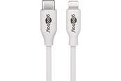 USB kabel - Pro USB-C <-> Lightning - 1m - Hvid - 4040849394461