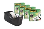 Tape & lim - 3M Table Dispenser C60 +4 pcs. 19mmx33m black - FT510110628
