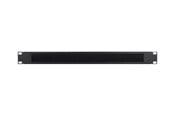 Rack skabe - Inter-Tech 19" Platte m. Bürste 1HE bk | Kabelfü - 88887151
