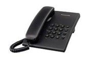 Stationær telefon - Panasonic KX-TS500PDB - corded phone - KX-TS500