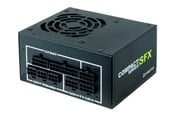 Strømforsyning - Chieftec Compact Series Strømforsyning - 450 Watt - 80 mm - ATX 2.3 - 80 Plus Gold certified - CSN-450C