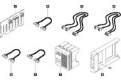 Systemtilbehør (kølepasta mv.) - Lenovo 2.5" server 8-port SATA/SAS backplane - 7XH7A06254