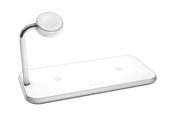 Mobil - Adaptere & Opladere - ZENS Dual+Watch Aluminium Wireless Charger White - ZEDC05W/00