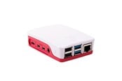 Kabinet - Raspberry Pi 4 Case - Red/White - Kabinet - Raspberry Pi - Hvid - RPI4-CASE-RW