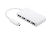 USB hub - MicroConnect Connect - hub - 4 ports USB hub - USB 3.2 - 4 ports - Hvid - USB3.1CUSB3