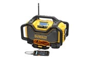 DAB, netværks- og clockradio - Dewalt DCR027-QW - jobsite radio - Bluetooth - DAB/DAB+/FM - Stereo - Gul - DCR027-QW
