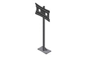 Vægbeslag, AV-Beslag & AV-Møbler - EDBAK STD02 - stand - Maks 60 kg - Maks størrelse 47" - STD02c-B
