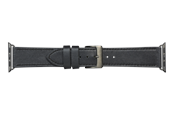 Smartwatch - Tilbehør - dbramante1928 Copenhagen - Watch Strap 44mm - Black/Space Grey - AW44BLSG1033