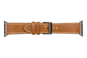 Smartwatch - Tilbehør - dbramante1928 Copenhagen - Watch Strap 44mm - Tan/Space Grey - AW44GTSG1031