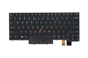 Tastatur - Lenovo Chicony - Bærbar tastatur - til udskiftning - Amerikansk engelsk - Sort - 01HX448