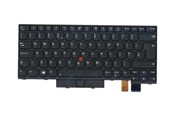 Tastatur - Lenovo Chicony - Bærbar tastatur - til udskiftning - Engelsk - UK - Sort - 01HX447
