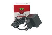 Mobil - Adaptere & Opladere - Raspberry USB C Charger (3A) - Black - RPI4 PSU EU BLACK BULK