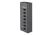 Tablet - Adaptere & Opladere - StarTech.com 7 Port USB Charging Station with 5x 1A Ports and 2x 2A Ports charging strip - + AC power adapter - ST7C51224EU