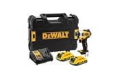 Skrue/Boremaskine - Dewalt 18V XR Brushless Compact Impact Driver - 2 x 2Ah - DCF809D2T-QW