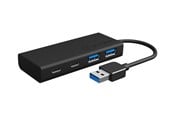 USB hub - ICY BOX IB-HUB1426-U3 USB hub - 4 ports - Sort - IB-HUB1426-U3