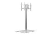 Vægbeslag, AV-Beslag & AV-Møbler - Multibrackets M Public Display Stand 180 HD Back to Back Silver w. Floorbase - Maks 75 kg - Maks størrelse 80" - 7350073737291