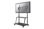 Vægbeslag, AV-Beslag & AV-Møbler - Neomounts NS-M4000BLACK - Mobile Flat Screen Floor Stand Trolley 60-105" - Maks 150 kg - Maks størrelse 105" - NS-M4000BLACK