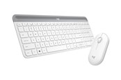 Tastatur - Logitech Slim Wireless Combo MK470 - Tastatur & Mus sæt - Tysk - Grå - 920-009189