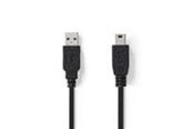 USB kabel - Nedis USB cable - 2 m - CCGB60300BK20