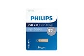 USB Stick - Philips USB Flash Drive 32GB - Moon edition 2.0 - Vintage silver - 32GB - USB Stick - FM32FD160B/00