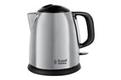 Elkedel - Russell Hobbs Elkedel Adventure 24991-70 - Mat sort/børstet rustfrit stål - 2400 W - 24991-70