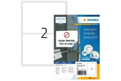 Papir, Fotopapir og Etiketter - HERMA Removable Labels 10314 100 Sheets (200 labels) - 10314