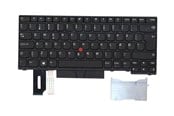 Tastatur - Lenovo Chicony - Bærbar tastatur - til udskiftning - Dansk - Sort - 01YP249
