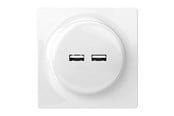 Smart Home - Fibaro Walli N USB Outlet White - FGWU-021