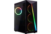 Kabinet - AeroCool Shard TG RGB - Kabinet - Miditower - Sort - ACCM-PV14043.11