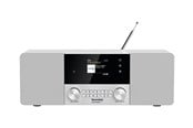 DAB, netværks- og clockradio - TechniSat DigitRadio 4 C - DAB/DAB+/FM - Hvid - 0001/3937