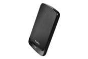 Harddisk - Ekstern - A-Data HV320 - 2TB - Ekstern Harddisk - Sort - AHV320-2TU31-CBK