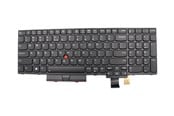 Tastatur - Lenovo Chicony - Bærbar tastatur - til udskiftning - Universal - Sort - 01HX248