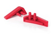 Kabinet Køler - Noctua NA-SAVP3 chromax.red Anti-Vibration - Lyddæmper Indsats - Rød - NA-SAVP3.red