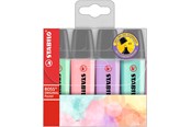 Skrive- og Tegneværktøjer - STABILO BOSS Pastel highlighter, sæt med 4 farver - 70/4-2