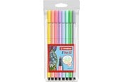 Hobby artikler - STABILO PEN 68 set of 8 pastel colour pens - 68/8-01
