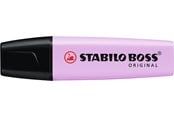Skrive- og Tegneværktøjer - STABILO BOSS Original overstregnings pen lavender highlighter with water-based ink refillable - 6 pcs - 70/6