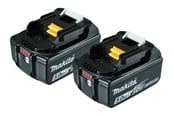 Akku & Lader - Makita 18V Batteri BL1850B 5.0AH LI-ION 2stk - 197288-2