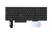 Tastatur - Lenovo Chicony - Bærbar tastatur - til udskiftning - Belgisk - Sort - 01YP566