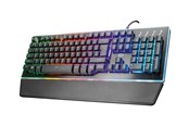 Tastatur - Trust Gaming GXT 860 Thura Semi-mechanical Keyboard - Tastatur - Nordisk - Sort - 22684