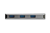 USB hub - StarTech.com 3Pt USB-C Hub w/ SD Card Reader - 10Gbps - 3x USB-A & 1x USB-C - hub - 3 ports USB hub - 3 ports - Grå - HB31C3ASDMB